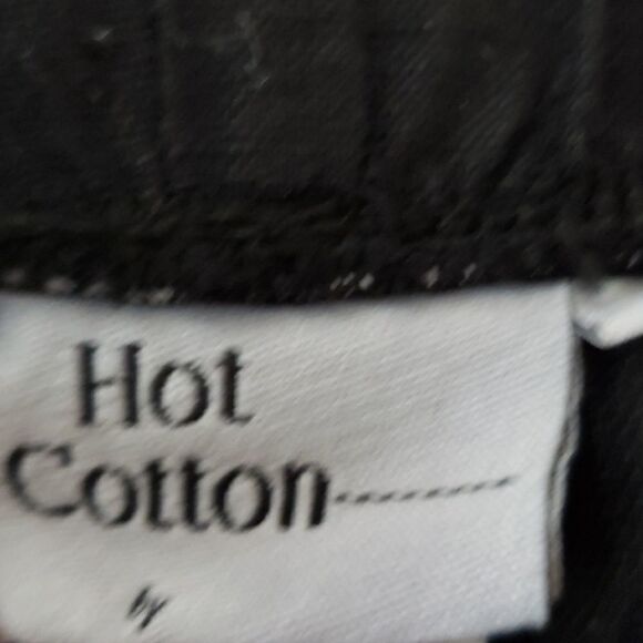 HOT Cotton by Marc Ware Black Linen Pants - Picture 5 of 5